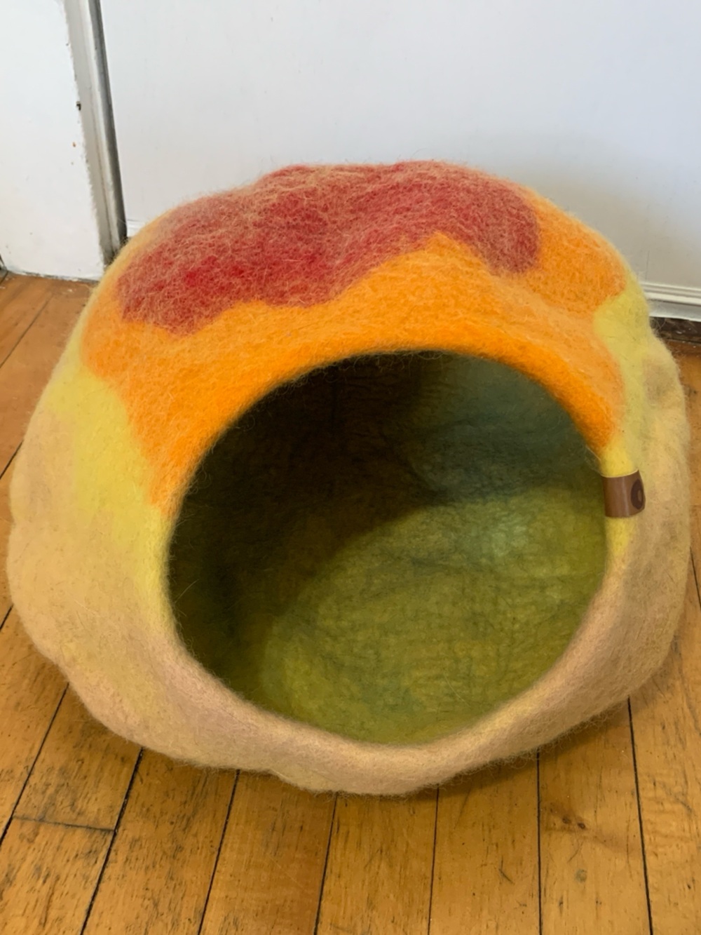 Eco Friendly Handmade Felt Cat Bed
